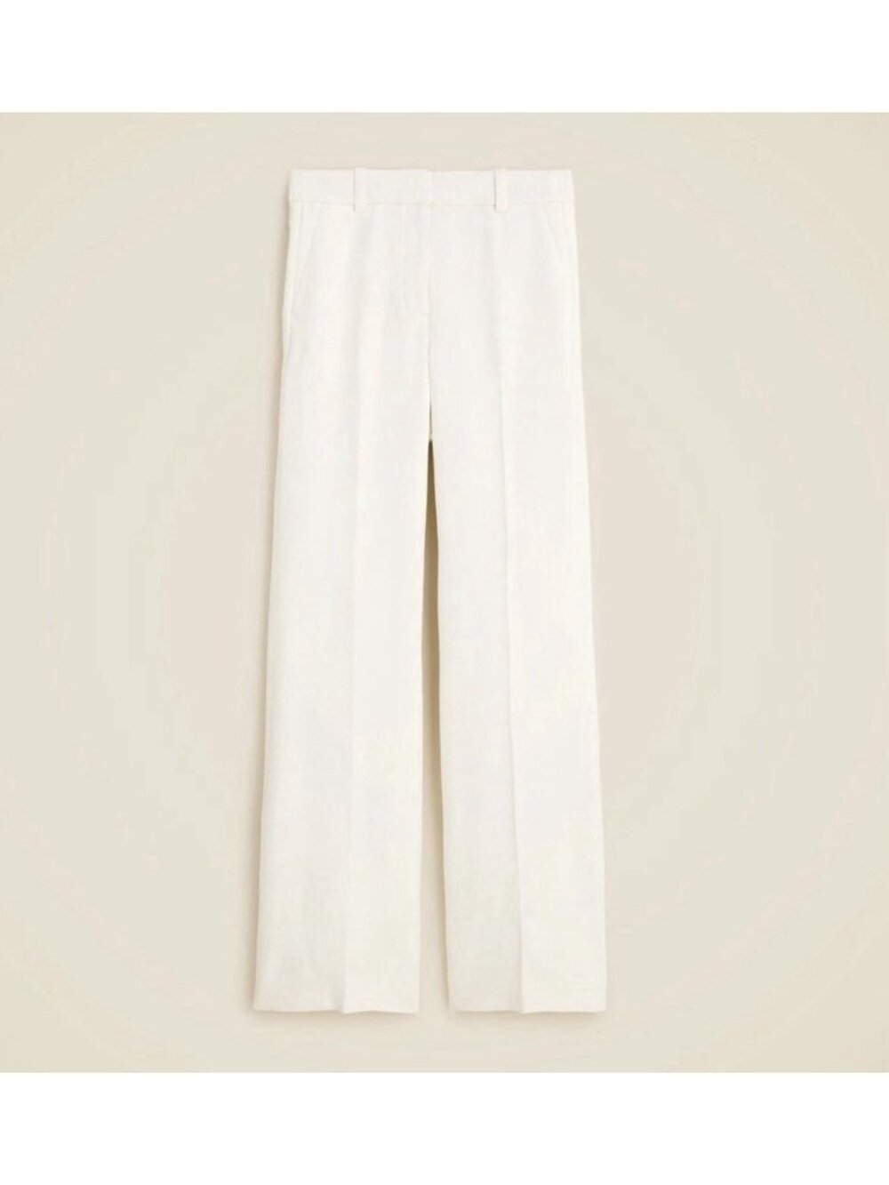 J.Crew Carolina Dress Wool Pant In Bouclé Ivory Sz 4 Work-Night Out NWT #CN743 - Picture 15 of 15